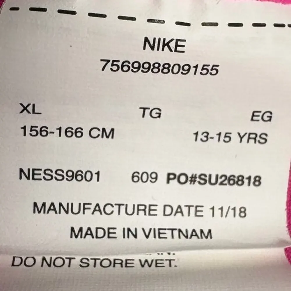 NIKE Swim Bottoms Pink Girls' Youth‎ XL (13-15) NESS9601